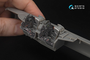 Yak-28P 3D-Printed & coloured Interior on decal paper (Bobcat) (with 3D-printed resin parts)