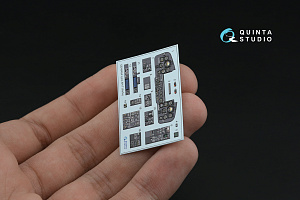 Lynx AH-7 3D-Printed & coloured Interior on decal paper (Airfix) (with 3D-printed resin parts)