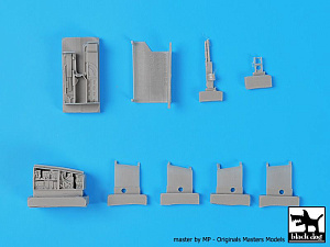 Additions (3D resin printing) 1/48 Sukhoi Su-25 Big set (designed to be used with Zvezda kits) 