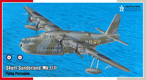 Model kit 1/72  Short Sunderland Mk.I/II 'Flying Porcupine' (Special Hobby)