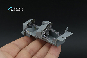AH-1W 3D-Printed & coloured Interior on decal paper (Trumpeter)  (Small version)