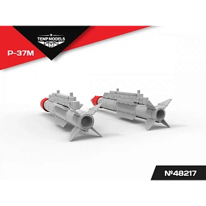 Additions (3D resin printing) 1/48 HIGHLY DETAILED MISSILE R-37M (Temp Models)