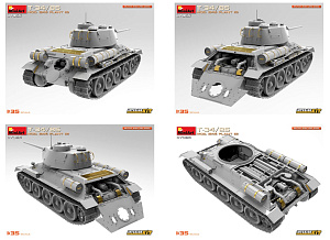 Model kit 1/35 Т-34/85 (MiniArt)