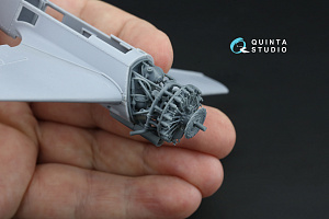 Su-31 Engine With Removed Cowls (Quinta Models)