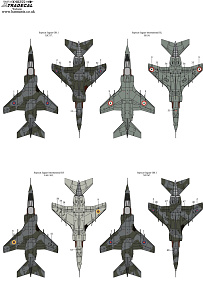 Decal 1/48 Sepecat Jaguar GR.1/GR.1A Part 2 (7) (Xtradecal)