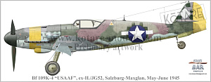 Model kit 1/32 Messerschmitt Bf-109K-4 (Kotare)