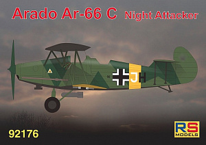 Model kit 1/72 Arado Ar-66C (RS Models)