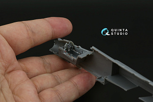 Mirage 2000C 3D-Printed & coloured Interior on decal paper (Dream Model)