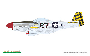 Model kit 1/72 North-American P-51D-5 Mustang The ProfiPACK edition (Eduard kits)