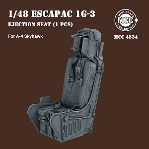 Additions (3D resin printing) 1/48 ESCAPAC 1G-3 Ejection Seat for Douglas A-4 Skyhawk (1pcs) 