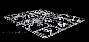 Model kit 1/72 Consolidated B-24D Liberator (Airfix) (the opened package)