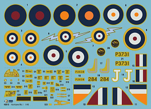 Model kit 1/48 Hawker Hurricane Mk.I trop (Arma Hobby)