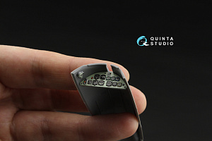 Hs 123A-1 early 3D-Printed & coloured Interior on decal paper (ICM)