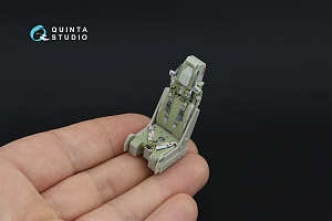 Eurofighter Typhoon Twin-seater (Powered-up Displays) 3D-Printed & coloured Interior on decal paper (Trumpeter)