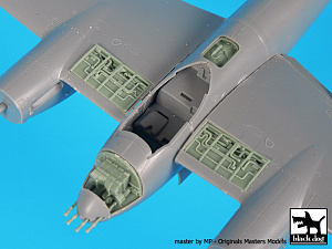 Additions (3D resin printing) 1/72 de Havilland Mosquito Mk.VI set N°1 (designed to be used with Tamiya kits)