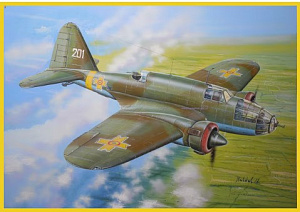 Model kit 1/72 PZL P.37A (FLY)
