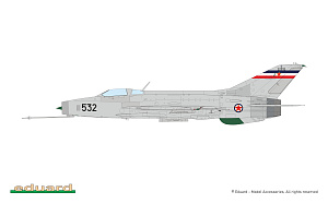 Model kit 1/48 Mikoyan MiG-21F-13 1/48 The ProfiPACK edition (Eduard kits)