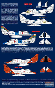 Decal 1/32      Douglas TA-4J Skyhawk 'Navy Scooters'  (Zotz)