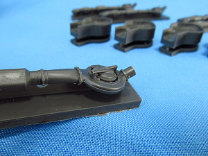 Additions (3D resin printing) 1/32 Consolidated B-24D/B-24J Liberator Turbo-chargers (designed to be used with Hobby Boss kits) Set contains resin parts for detailing engine turbochargers of the aircraft