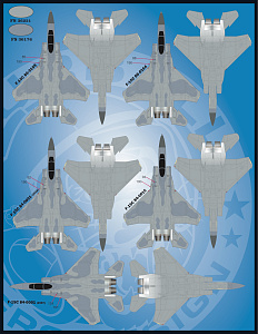 Decal 1/48 'USAFE MOD Eagles' (Furball Aero-Design)