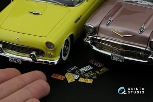 Southwestern U.S. License Plates 1950-1960 Pt.2 (All kits) (with metal base)