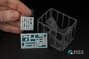 MiG-21MF (Gorkiy plant) 3D-Printed & coloured Interior on decal paper (RFM) (with 3D-printed resin parts)