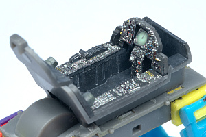 Additions (3D resin printing) 1/48 SEPECAT Jaguar Gr.1A Cab Upgrade Kit (A.M.U.R.Reaver) 