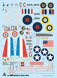 Model kit 1/48 Douglas A-20B / Douglas Boston III (Italeri)