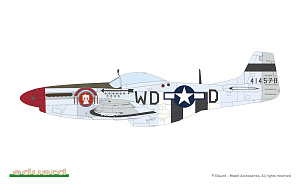Model kit 1/48 MIGHTY EIGHT: 65th Fighter Wing (P-51D Mustang)  (Eduard kits)