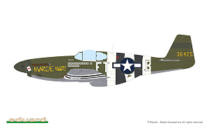 Model kit 1/32 North-American P-51B Mustang (HYBRID Edition) (Eduard kits)