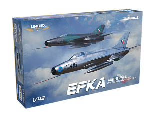 Model kit 1/48 EFKA / Mikoyan MiG-21F-13 (Eduard kits)