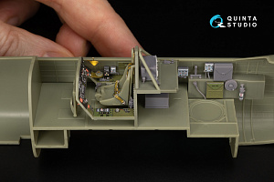 Vultee Mk.II Vengeance 3D-Printed & coloured Interior on decal paper (Dora Wings) (with 3D-printed resin parts)