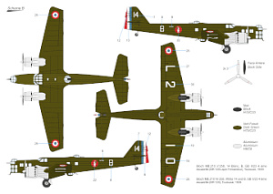 Model kit 1/72 PBloch MB.210 (Frrom-Azur)