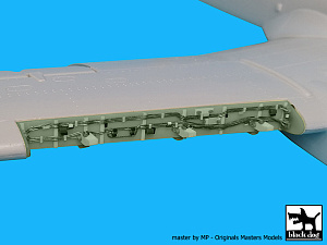 Additions (3D resin printing) 1/48 Fairchild A-10A/A-10C big set (designed to be used with Italeri kits)