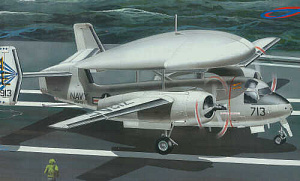 Model kit 1/72 Grumman E-1B Tracer (Mach 2)