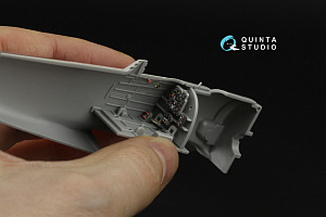 Nakajima Ki-44 3D-Printed & coloured Interior on decal paper (Hasegawa)