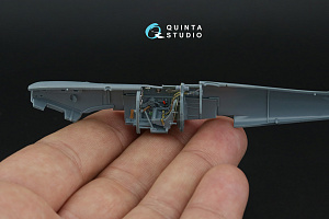 Spitfire Mk.Vb 3D-Printed & coloured Interior on decal paper (Eduard)