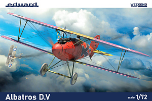 Model kit 1/72 Albatros D.V (Weekend edition) (Eduard kits)