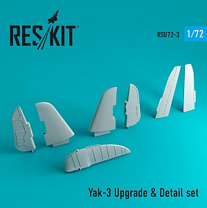 Additions (3D resin printing) 1/72 Yakovlev Yak-3 Upgrade & Detail set (ResKit)