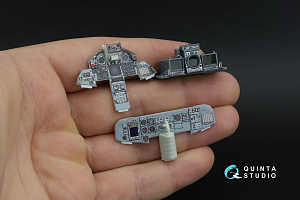 Tornado ECR German 3D-Printed & coloured Interior on decal paper (Revell) (Small version) (with 3D-printed resin parts)