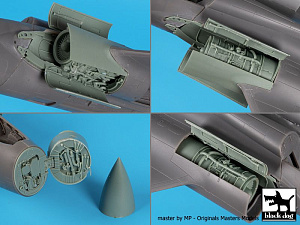 Additions (3D resin printing) 1/48 Blackburn Buccaneer Big set (designed to be used with Airfix kits) 