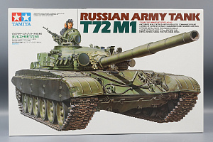 Model kit 1/35 Russian Tank T72M1 (Tamiya)