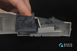 F-4M Phantom FGR.2 3D-Printed & coloured Interior on decal paper (Hasegawa) (with 3D-printed resin parts)