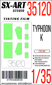 Tinting film 1/35 Typhoon-K (Zvezda)