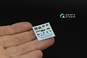 A6M2 Zero (Mitsubishi Prod.) 3D-Printed & coloured Interior on decal paper (Fine molds)
