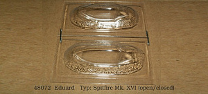 Vacu Canopy 1/48 Spitfire Mk.XVI open-closed (EDU) (Rob Taurus)