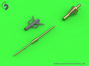 Aircraft guns (brass) 1/48 Mikoyan MiG-31 Foxhound - Pitot Tube