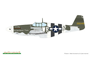 Model kit 1/32 North-American P-51B Mustang (HYBRID Edition) (Eduard kits)