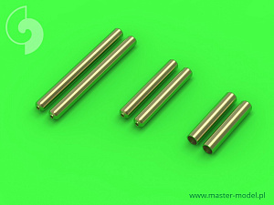 Aircraft detailing sets (brass) 1/72 Grumman F6F-5 Hellcat - late armament (covered .50 cal Browning barrels)