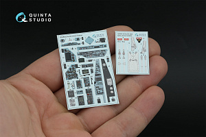 Ka-50 (blue-gray panels) 3D-Printed & coloured Interior on decal paper (Arma models)